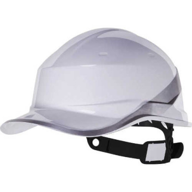 HEŁM BUDOWLANY ABS CZAPEKA BASEBALL FLUORESCENCYJNY ODBLASKOWY OCHRONNY REGULOWANY