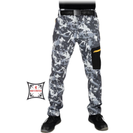 MĘSKIE SPODNIE ROBOCZE SOFTSHELL REGULAR STRETCH ODDYCHAJĄCE WODOODPORNE