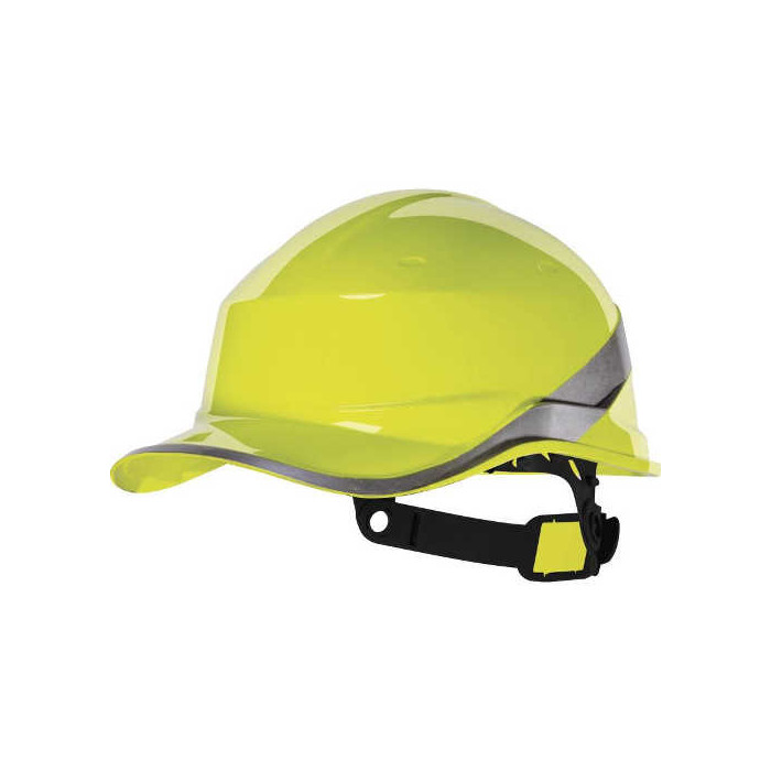 HEŁM BUDOWLANY ABS CZAPEKA BASEBALL FLUORESCENCYJNY ODBLASKOWY REGULOWANY