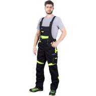 SPODNIE ROBOCZE LEBER-HOLLMAN LH-SAND-B OGRODNICZKI DAMSKIE BEŻOWO-CZARNE