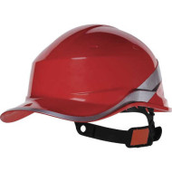 HEŁM BUDOWLANY ABS FLUORESCENCYJNY BASEBALL ODBLASKOWY REGULOWANY