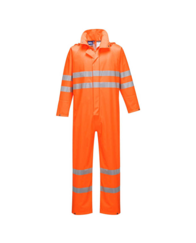 KOMBINEZON ROBOCZY SEALTEX ULTRA PORTWEST PRW-S495ORR OSTRZEGAWCZY WODOODPORNY PRZECIWDESZCZOWY  POMARAŃCZOWY