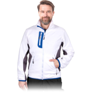 BLUZA ROBOCZA LEBER-HOLLMAN LH-FMN-P Z POLARU NIEBIESKO-CZARNO-SZARA