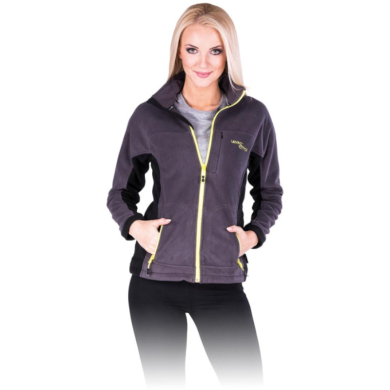 BLUZA ROBOCZA LEBER-HOLLMAN LH-LADYFLY Z POLARU DAMSKA CIEMNOSZARA BLUZA ROBOCZA LEBER-HOLLMAN LH-LADYFLY Z POLARU DAMSKA CIEMNOSZARA