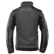 BLUZA POLAROWA POLSTAR SEVEN KINGS QUARZ, ZAPINANA NA ZAMEK, WZMOCNIONA, SZARO CZARNA
