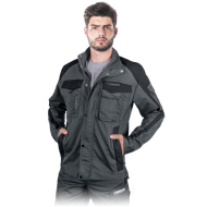 BLUZA ROBOCZA REIS CORTON CORTON-L-J 100% BAWEŁNA DAMSKA JASNOSZARO-WRZOSOWA