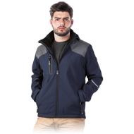 KURTKA ROBOCZA LEBER-HOLLMAN LH-DRIZEL SOFTSHELL SZARO-CZARNA