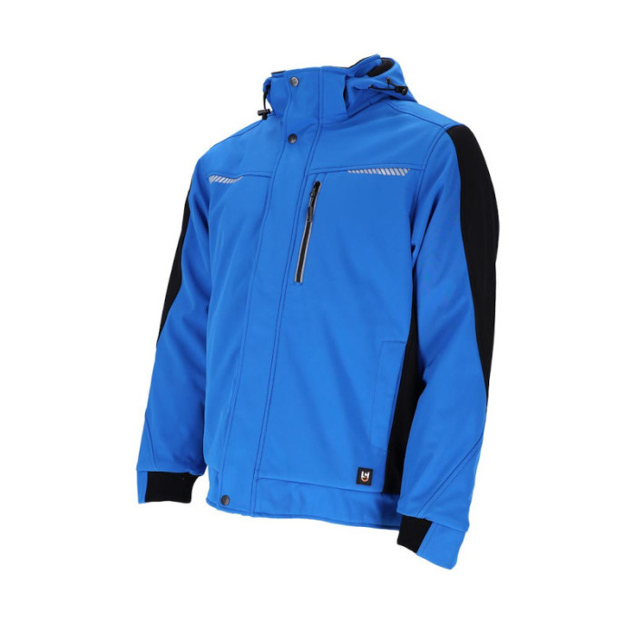 KURTKA ROBOCZA L.HOLLMAN TORNADO OCIEPLANA SOFTSHELL NIEBIESKA