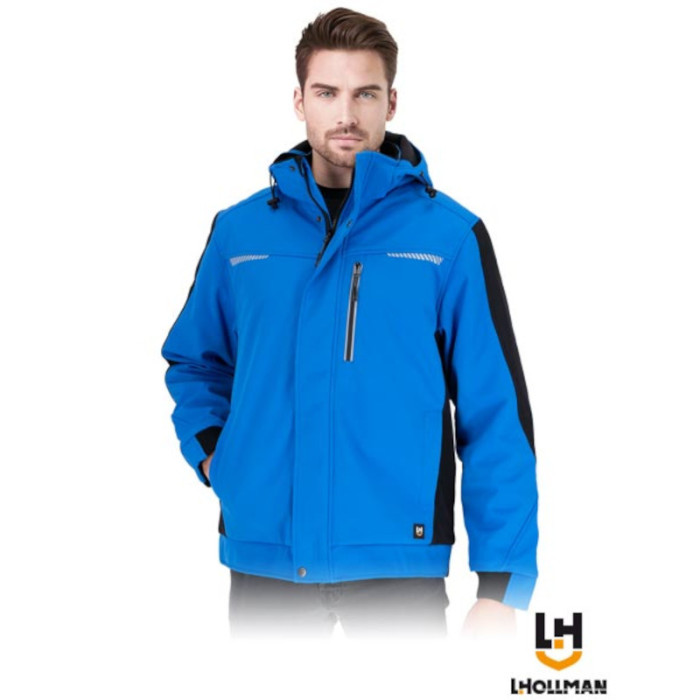 KURTKA ROBOCZA L.HOLLMAN TORNADO OCIEPLANA SOFTSHELL NIEBIESKA