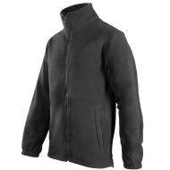BLUZA POLAROWA POLSTAR BENEFIT FOGG, POLIESTER 320G, ZAPINANY NA ZAMEK, CZARNA