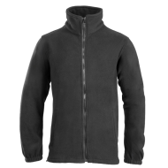 BLUZA POLAROWA POLSTAR BENEFIT FOGG, POLIESTER 320G, ZAPINANY NA ZAMEK, CZARNA