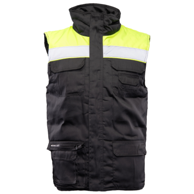 KAMIZELKA POLSTAR BENEFIT BRASS VISION PLUS, ODBLASKI, ŻÓŁTO CZARNA