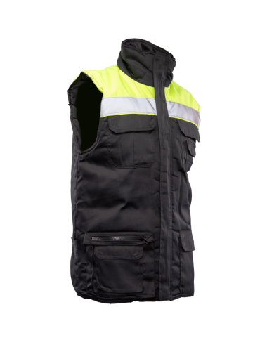 KAMIZELKA POLSTAR BENEFIT BRASS VISION PLUS, ODBLASKI, ŻÓŁTO CZARNA