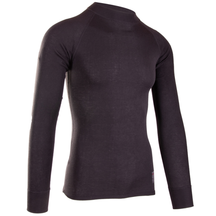 KOSZULKA TERMOAKTYWNA POLSTAR BRIXTON CE, DŁUGI RĘKAW, UNISEX, CZARNA