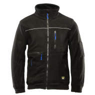 BLUZA POLAROWA POLSTAR BENEFIT FOGG, POLIESTER 320G, ZAPINANY NA ZAMEK, GRANATOWA
