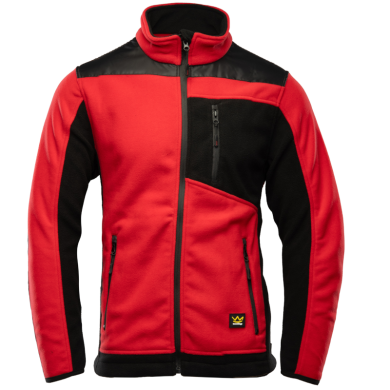 POLAR ROBOCZY POLSTAR SEVEN KINGS RUBIN, WZMOCNIENIA, 3 KIESZENIE, CZERWONO CZARNY