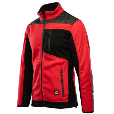 POLAR ROBOCZY POLSTAR SEVEN KINGS RUBIN, WZMOCNIENIA, 3 KIESZENIE, CZERWONO CZARNY