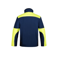 KURTKA ROBOCZA PROCERA ETHOS SOFTSHELL ODPORNA NA WIATR GRANATOWO-ŻÓŁTA