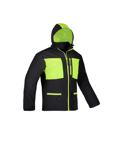 KURTKA ROBOCZA PROCERA SONIC SOFTSHELL PRZECIWWIATROWA Z KAPTUREM CZARNO-ŻÓŁTA KURTKA ROBOCZA PROCERA SONIC SOFTSHELL PRZECIWWIATROWA Z KAPTUREM CZARNO-ŻÓŁTA