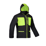KURTKA ROBOCZA PROCERA ETHOS SOFTSHELL ODPORNA NA WIATR GRANATOWO-ŻÓŁTA