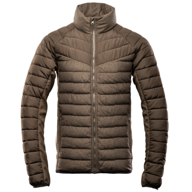 KURTKA ZIMOWA POLSTAR SEVEN KINGS TRAIL HYBRID, OCIEPLANA, BEZ KAPTURA, BRĄZOWA