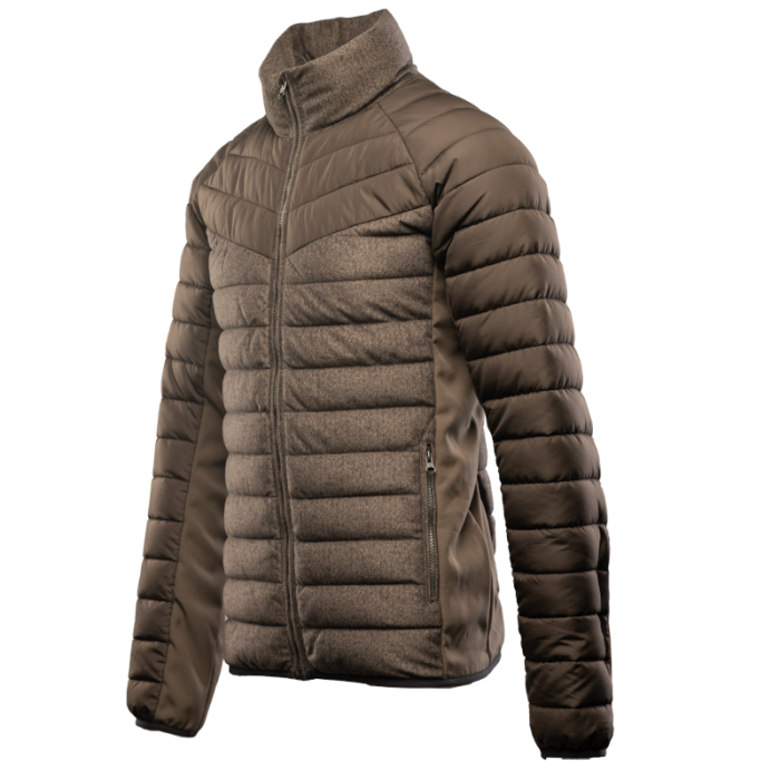 KURTKA ZIMOWA POLSTAR SEVEN KINGS TRAIL HYBRID, OCIEPLANA, BEZ KAPTURA, BRĄZOWA KURTKA ZIMOWA POLSTAR SEVEN KINGS TRAIL HYBRID, OCIEPLANA, BEZ KAPTURA, BRĄZOWA
