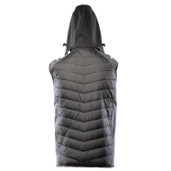 KAMIZELKA, BEZRĘKAWNIK SOFTSHELLOWY POLSTAR SEVEN KINGS TOPAZ, Z KAPTUREM, STALOWY