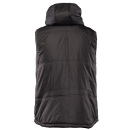KAMIZELKA, BEZRĘKAWNIK POLSTAR BENEFIT NEGRA, Z KAPTUREM, OCIEPLANY, CZARNY