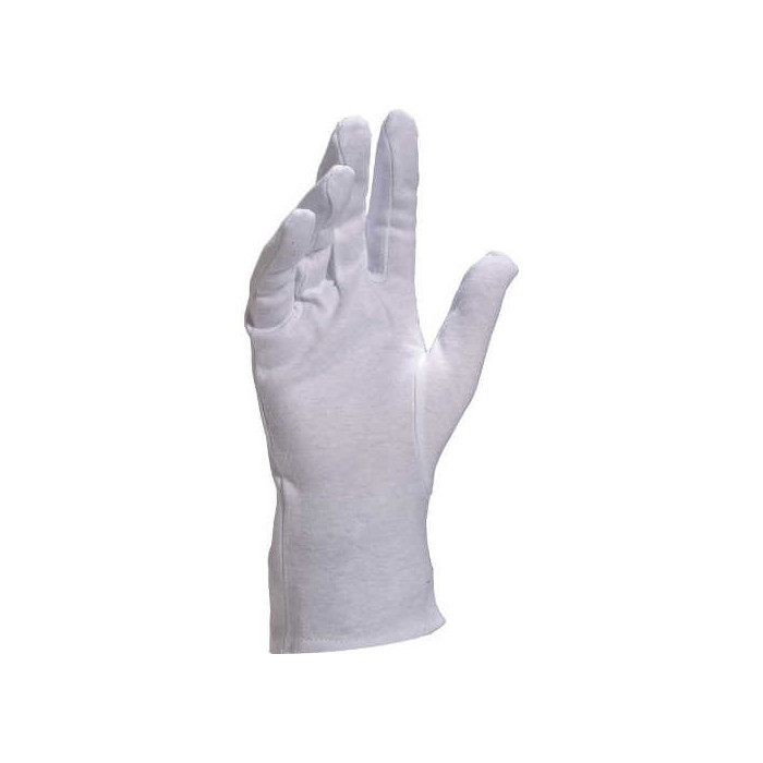 RĘKAWICE ROBOCZE DELTA PLUS COB40 DZIANE BIAŁE