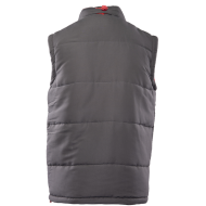 KAMIZELKA OCIEPLANA POLSTAR BENEFIT COLINO, Z KAPTUREM, STALOWO CZERWONA