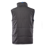 KAMIZELKA OCIEPLANA POLSTAR BENEFIT COLINO, Z KAPTUREM, STALOWO NIEBIESKA