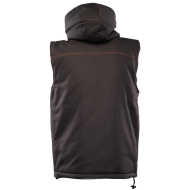 KAMIZELKA OCIEPLANA POLSTAR BRIXTON SPARK, BAWEŁNIANA, Z KAPTUREM, GRANATOWA