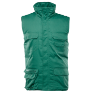 KAMIZELKA OCIEPLANA POLSTAR BENEFIT BRASS, 7 KIESZENIOWA, ZIELONA