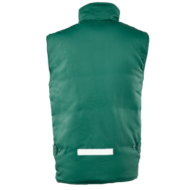 KAMIZELKA OCIEPLANA POLSTAR BENEFIT BRASS, 7 KIESZENIOWA, ZIELONA