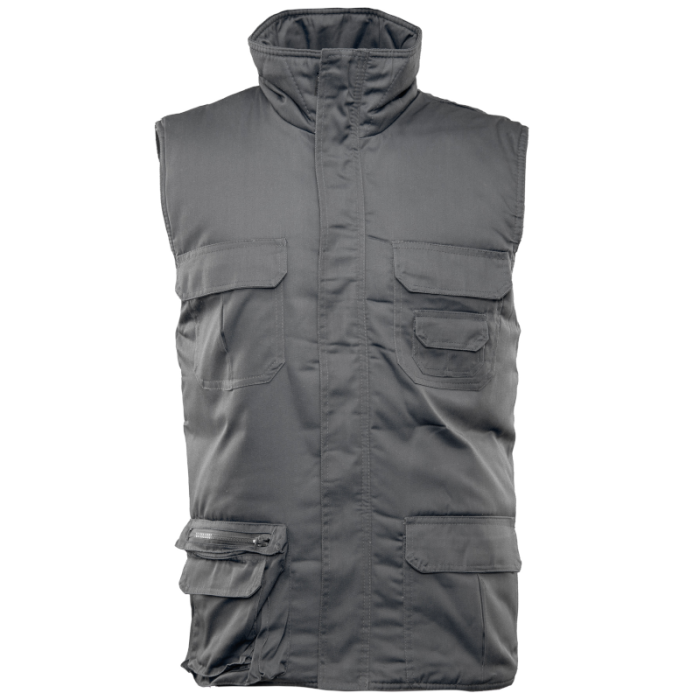 KAMIZELKA OCIEPLANA POLSTAR BENEFIT BRASS, 7 KIESZENIOWA, STALOWA