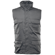 KAMIZELKA OCIEPLANA POLSTAR BENEFIT BRASS, 7 KIESZENIOWA, STALOWA