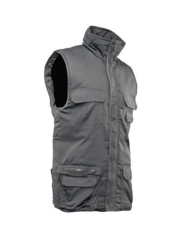 KAMIZELKA OCIEPLANA POLSTAR BENEFIT BRASS, 7 KIESZENIOWA, STALOWA