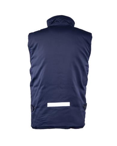 KAMIZELKA OCIEPLANA POLSTAR BENEFIT BRASS, 7 KIESZENIOWA, GRANATOWA