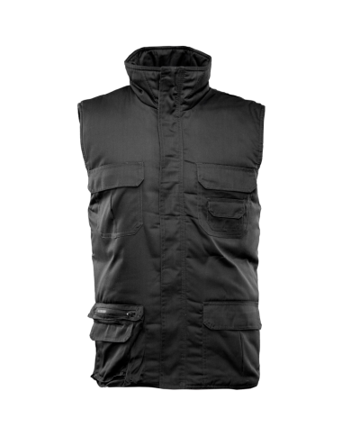 KAMIZELKA OCIEPLANA POLSTAR BENEFIT BRASS, 7 KIESZENIOWA, CZARNA