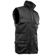 KAMIZELKA OCIEPLANA POLSTAR BENEFIT BRASS, 7 KIESZENIOWA, CZARNA