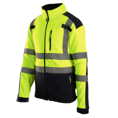 POLAR Z PASAMI ODBLASKOWYMI POLSTAR BRIXTON FLASH KAT.2 KL.2, ŻÓŁTO CZARNY