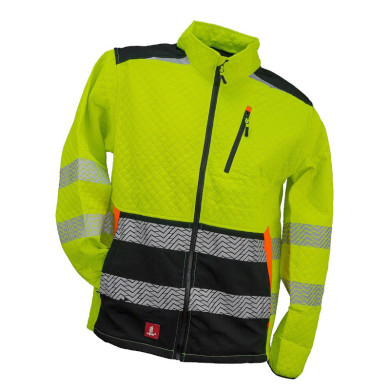 BLUZA ROBOCZA URGENT 984 OCIEPLANA WYSOKA WIDOCZNOŚĆ ŻÓŁTO-CZARNA