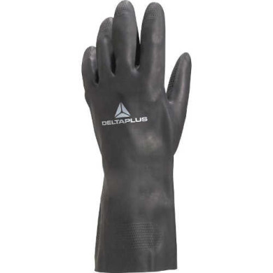 RĘKAWICE CHEMICZNE DELTA PLUS – NEOPREN FLOCKOWANY BAWEŁNĄ, DŁUGOŚĆ 30 CM