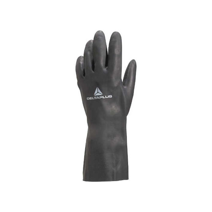 RĘKAWICE CHEMICZNE DELTA PLUS – NEOPREN FLOCKOWANY BAWEŁNĄ, DŁUGOŚĆ 30 CM