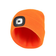 CZAPKA ZIMOWA PROCERA Z LATARKĄ LED USB DZIANA CIEPŁA OP. 10 SZT. POMARAŃCZOWA CZAPKA ZIMOWA PROCERA Z LATARKĄ LED USB DZIANA CIEPŁA OP. 10 SZT. POMARAŃCZOWA