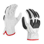 RĘKAWICE ROBOCZE PROCERA X-DRIVER OCHRONNE CAŁOSKÓRZANE Z WARSTWĄ TPR CZARNO-BIAŁE RĘKAWICE ROBOCZE PROCERA X-DRIVER OCHRONNE CAŁOSKÓRZANE Z WARSTWĄ TPR CZARNO-BIAŁE