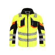 KURTKA ROBOCZA PROCERA ATRAL SOFTSHELL DOBRA WIDOCZNOŚĆ ŻÓŁTO-CZARNA KURTKA ROBOCZA PROCERA ATRAL SOFTSHELL DOBRA WIDOCZNOŚĆ ŻÓŁTO-CZARNA