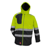 KURTKA ROBOCZA URGENT 979 DŁUGA OCIEPLANA Z ODPINANYM KAPTUREM ŻÓŁTO-CZARNA KURTKA ROBOCZA URGENT 979 DŁUGA OCIEPLANA Z ODPINANYM KAPTUREM ŻÓŁTO-CZARNA