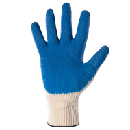 RĘKAWICE ROBOCZE POLSTAR RRWK WAMPIRKI, POWLEKANE GUMĄ NIEBIESKIE