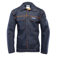 BLUZA ROBOCZA POLSTAR PROFFLAM AOBL ANTYSTATYCZNA 100% BAWEŁNA GRANATOWA